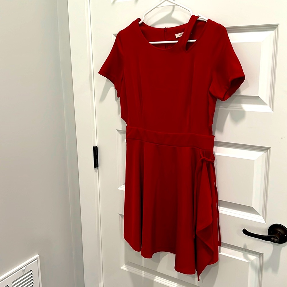 Red dress
